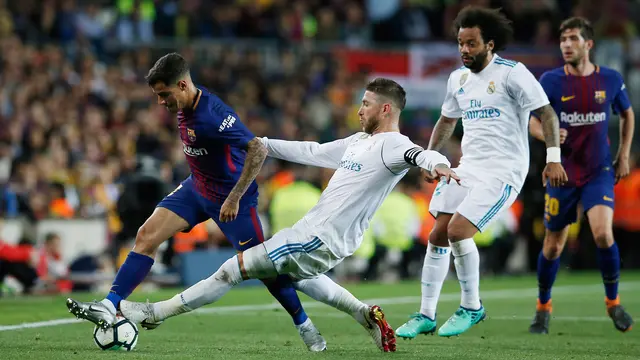 Barcelona Ditahan Real Madrid
