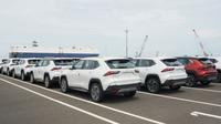 Ekspor kendaraan elektrifikasi Toyota Indonesia. (Dok. Toyota)