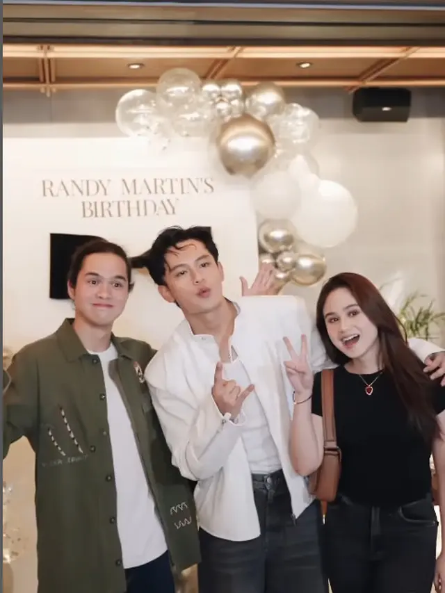 6 Potret Artis di Ulang Tahun Randy Martin, Kehadiran Lyodra Ginting Disorot