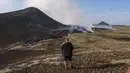 Pihak berwenang mendesak orang untuk tidak melakukan perjalanan ke gunung berapi. (AFP/Kristinn Magnusson/Iceland Out)