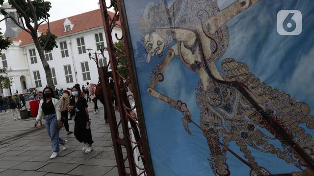 FOTO: Menikmati Libur Paskah di Kawasan Kota Tua Jakarta