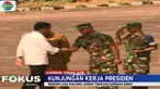 Jokowi kemudian rapat terbatas dengan Muspida dan para menteri untuk mendengar laporan langsung progres rehabilitasi pasca gempa.