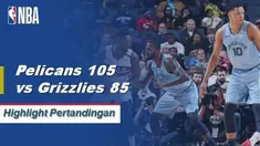 Jrue Holiday mencetak 21 poin dan Jahlil Okafor (20 poin, 10 rebound) dan Julius Randle (20 poin, 12 rebound) menambah dua kali lipat.