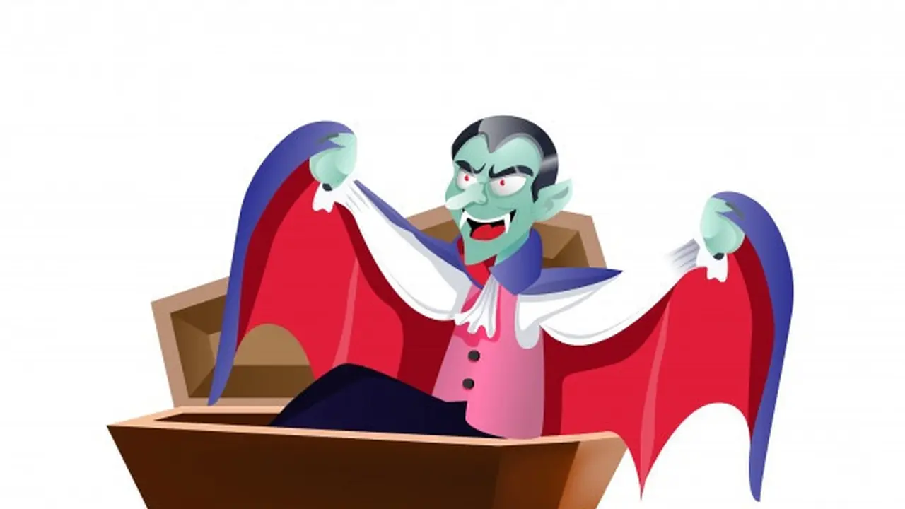 Ilustrasi mimpi, vampir