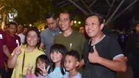 Presiden Joko Widodo atau Jokowi kembali mengunjungi kawasan Malioboro, Daerah Istimewa Yogyakarta, Sabtu, 3 Juni 2023 malam. (Foto: Rusman - Biro Pers Sekretariat Presiden)