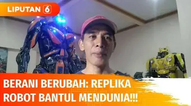 Sepi pesanan lukisan saat pandemi, Eri Sudarmono terima tantangan temannya yang berasal dari China untuk membuat pesanan replika robot berukuran besar dari motor bekas. Tak disangka, hasil karyanya jadi mendunia dan terus kebanjiran pesanan.