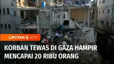 Korban tewas di Gaza mencapai hampir 20 ribu orang, namun Israel terus melakukan serangan ke Gaza tanpa memperdulikan warga sipil yang menjadi korban.