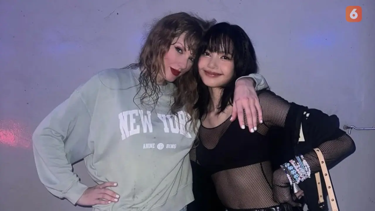 Lisa blackpink dan Taylor Swift