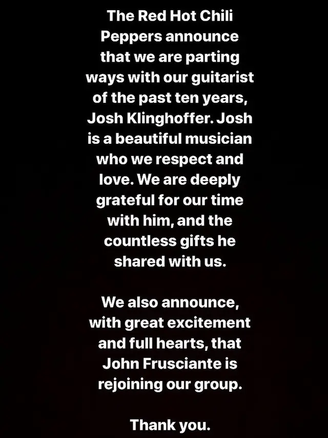 Red Hot Chili Peppers