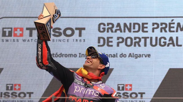 Jorge Martin Geser Posisi Bagnaia dari Puncak Klasemen MotoGP