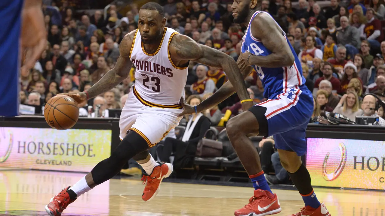 Cavaliers Gasak Sixers