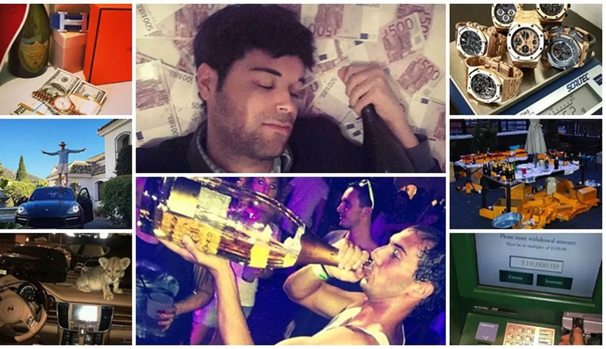 Tak semua orang beruntung punya kekayaaan seperti mereka. Mampukah kalian mengikuti gaya hidup merek?