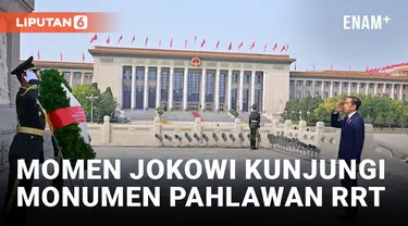 Jokowi Kunjungi Monumen Pahlawan Rakyat RRT