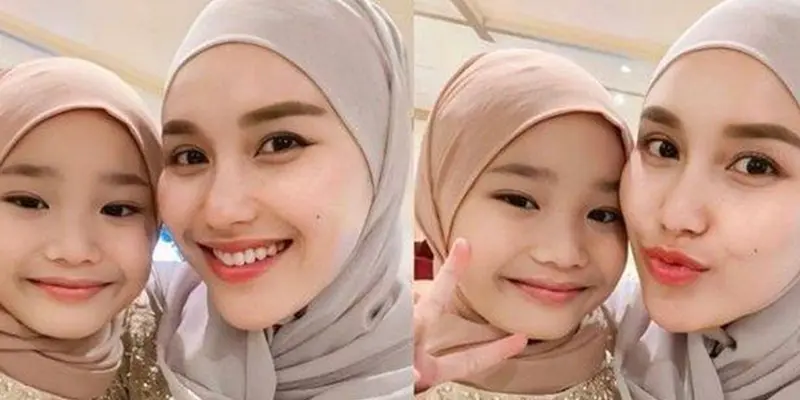 Momen Kompak Ayu Ting Ting Bersama Bilqis Pakai Hijab, Curi Perhatian