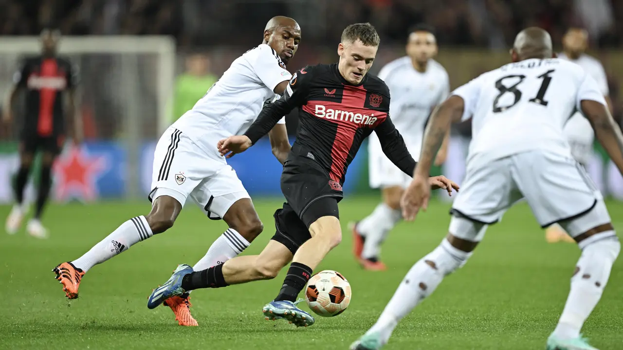 Foto: Sinar Florian Wirtz Bersama Bayer Leverkusen, Pesta Gol ke Gawang Qarabag di Liga Europa