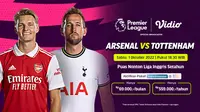 Saksikan Duel Man City vs Man United dan Arsenal vs Tottenham di Vidio, Dapatkan Voucher Nonton Lebih Hemat