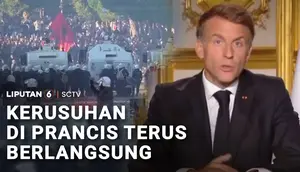 Kerusuhan Meluas di Eropa, Macron Kecam Aksi Demonstrasi yang Berujung Kekerasan