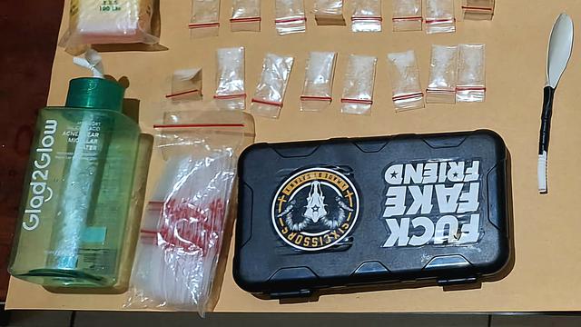 Barang Bukti sabu dari penangkapan Remaja 17 tahun di Kecamatan Kajang, Kabupaten Bulukumba.