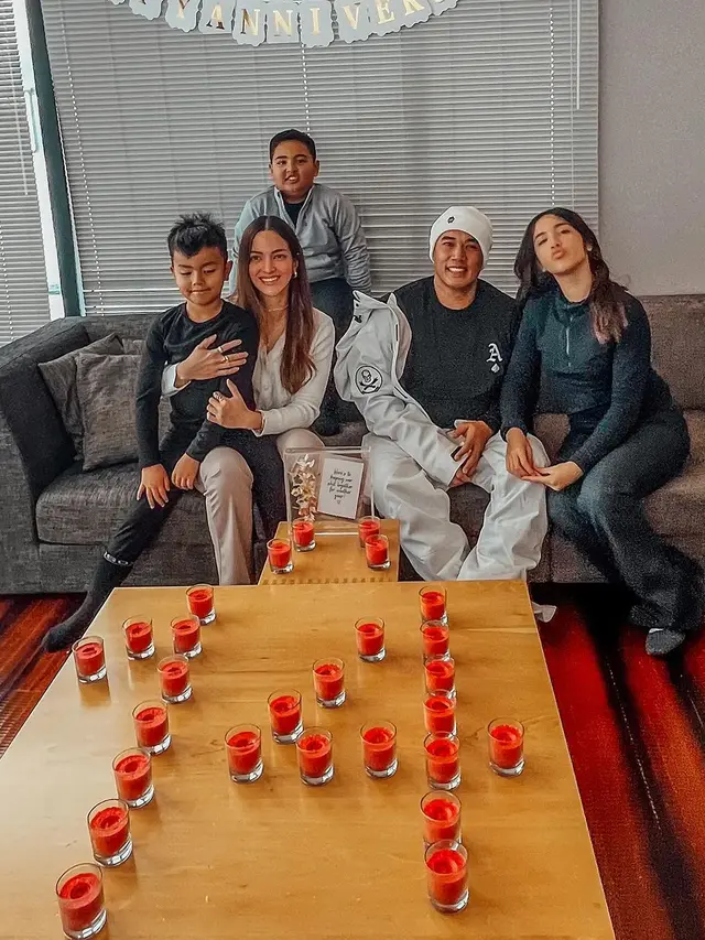 NIa Ramadhani rayakan anniversary pernikahan ke-14 tahun (Instagram/ramadhaniabakrie)