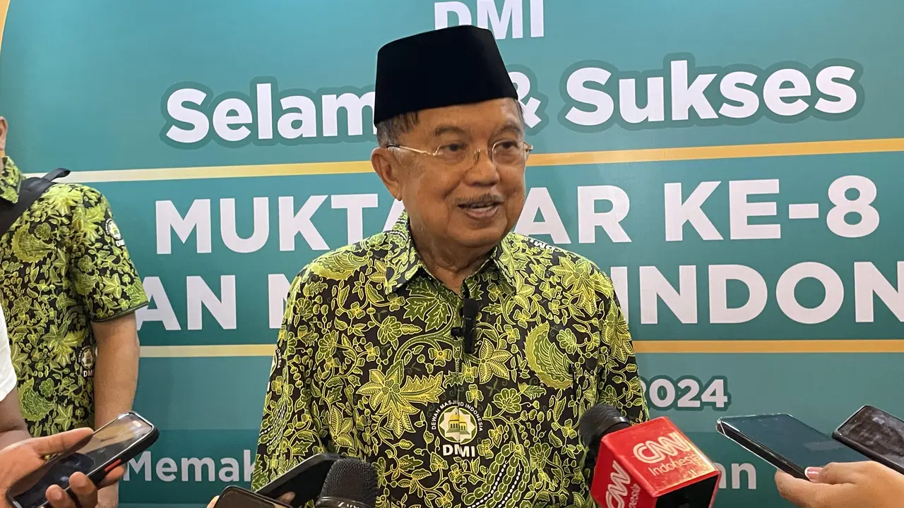 Ketua Umum Dewan Masjid Indonesia (DMI) Jusuf Kalla.
