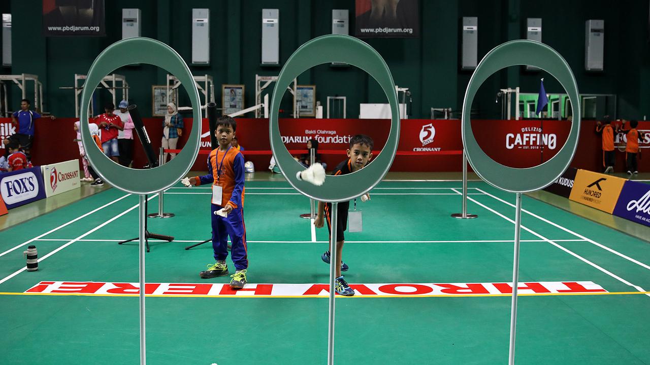 PB Djarum menggelar "Festival SenengMinton 2024" di GOR Djarum, Kudus, Jawa Tengah.