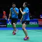 Ganda campuran Indonesia Praveen Jordan/Debby Susanto tinggal selangkah lagi meraih gelar juara All England 2016. (Liputan6.com/Humas PP PBSI)