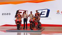 Launching Repsol Honda di Jakarta, Selasa (4/2/2020)
