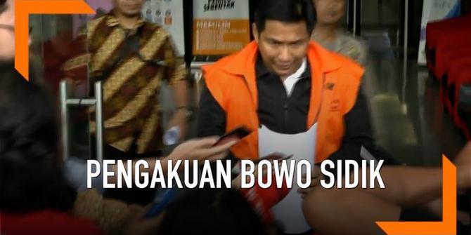 VIDEO: Bowo Sidik Mengaku Sumber Uang dalam Amplop dari Menteri