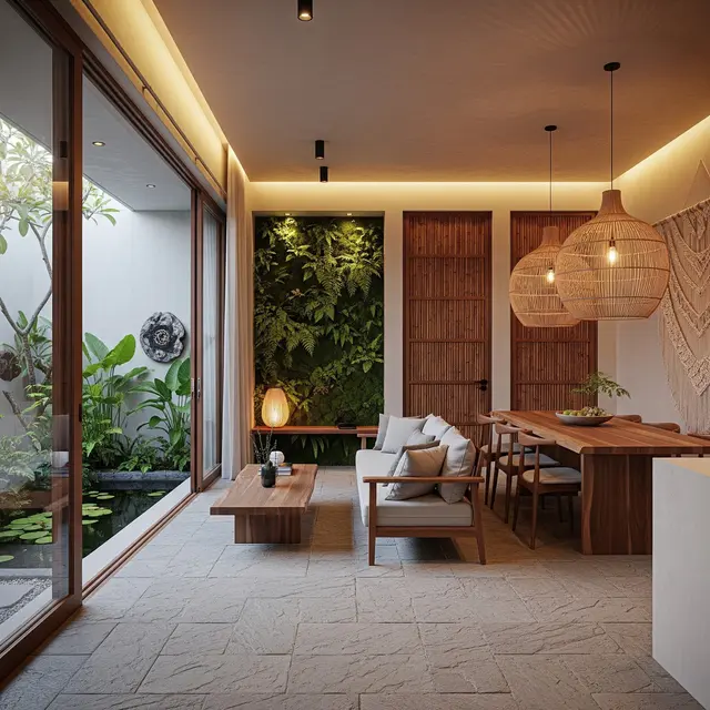 Membuat Rumah Terasa seperti Vila Ubud (AI Generated)