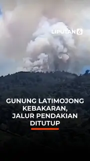 Gunung Latimojong Kebakaran, Jalur Pendakian Ditutup
