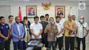 Menteri Pemuda dan Olahraga (Menpora) RI, Zainudin Amali memberikan keterangan saat menerima audiensi perwakilan klub Liga 2 di Jakarta, Senin (16/1/2023). Pertemuan perwakilan Klub tersebut membahas nasib Liga 2 dan 3 untuk mengadukan nasib mereka setelah kompetisi dihentikan. (Liputan6.com/Angga Yuniar)