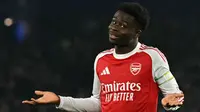 Bukayo Saka Tanggapi Kritik terhadap Arsenal: Kami Tidak Mendengarkan Hal Seperti Itu