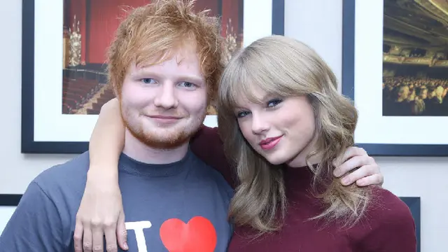 1. Taylor Swift dan Ed Sheeran