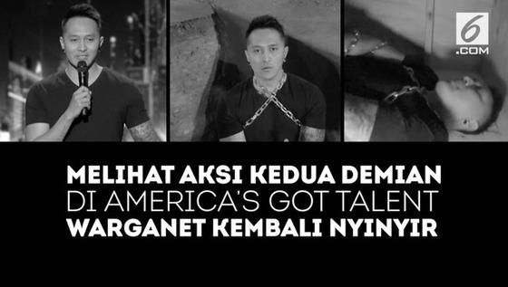 Melihat Aksi Kedua Demian di America's Got Talent, Warganet Kembali Nyinyir