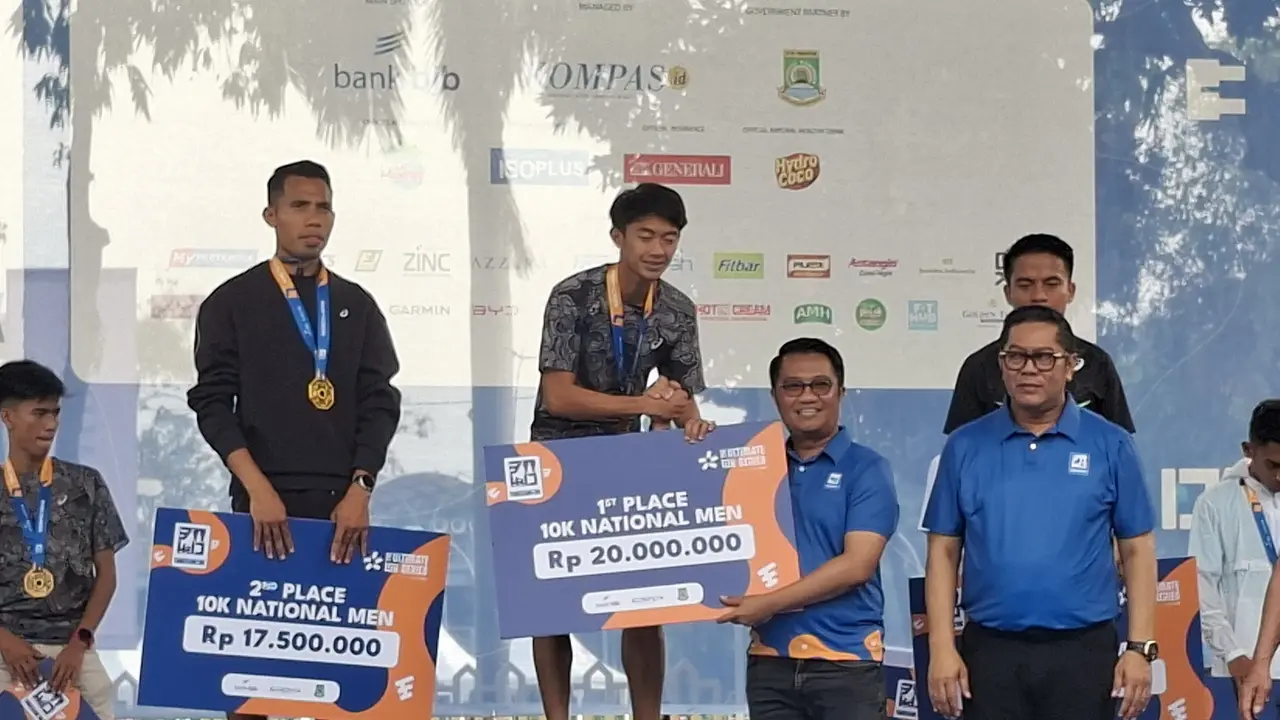 Robi Sianturi dan 3.000 Pelari Penuhi Tangerang 10K