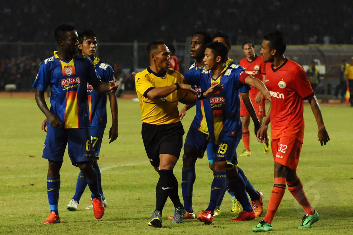 Di GBK, Persija Dipermalukan Arema Cronus 0-1