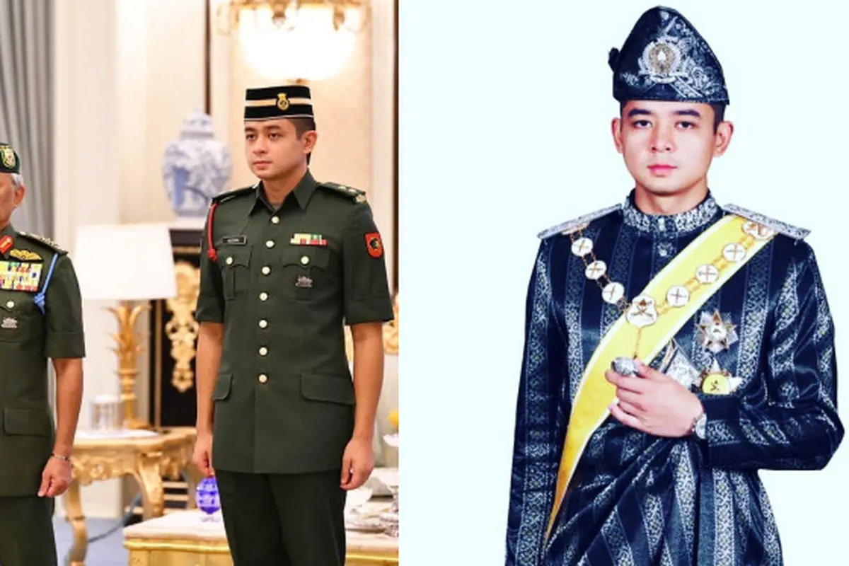 Potret Tengku Hassanal, Putra Mahkota Sultan Pahang Malaysia