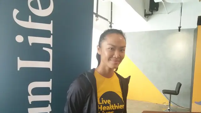 Kelly Tandiono dalam acara Sun Life (Foto: Febrianingsih Alamako/Liputan6.com)