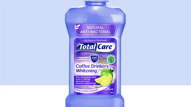 Total Care Mouthwash Coffee Drinkers Whitening.