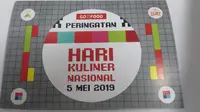 Hari Kuliner Nasional GO-FOOD yang akan diperingati tanggal 5 Mei 2019 (dok. Liputan6/Fairuz Fildzah)