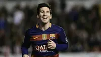 Striker Barcelona asal Argentina, Lionel Messi. (AFP/Pierre-Philippe Marcou)