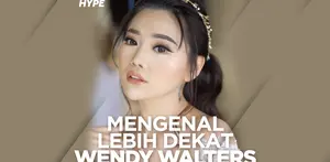 Mengenal Wendy Walters, Istri Reza Arap