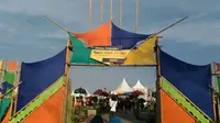 Harga tiket masuk Nusa Dua Fiesta antara Rp 50 ribu dan Rp 100 ribu sebelum akhirnya digratiskan per hari ini. (Liputan6.com/Dinny Mutiah)