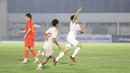 <p>Selebrasi gelandang Timnas Indonesia U-20, Ji Da Bin (kanan) setelah mencetak gol penyeimbang 1-1 ke gawang Timnas China U-20 pada laga kedua uji coba internasional di Stadion Madya Gelora Bung Karno, Senayan, Jakarta, Senin (25/3/2024). (Bola.com/Abdul Aziz)</p>