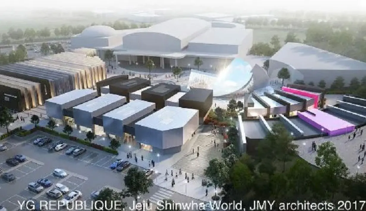 Tak hanya memakai namanya saja, G-Dragon juga ikut andil dalam semua hal mulai dari pemilih konsep hingga desain. Untuk desain kafenya ini, GD memasukan konsep albumnya yang berjudul UNTITLED 2017. (Foto: koreaboo.com)