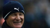 Manajer Leicester City asal Italia, Claudio Ranieri. (AFP/Adrian Dennis)