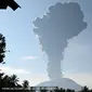 Gunung Ibu di Maluku Utara kembali mengalami erupsi besar, Jumat pagi (17/5/2024), pukul 08:00 WIT. (Liputan6.com/ Dok PVMBG)