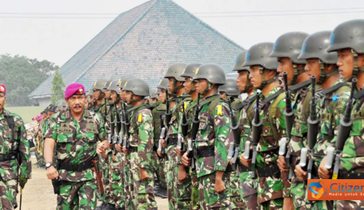 Citizen6, Surabaya: Dalam kursus Regu Pandu Tempur Korps Marinir 2011 yang diselenggarakan mulai 10 Oktober hingga 03 November 2011 ini diikuti oleh 384 peserta. (Pengirim: Diyat Akmal)