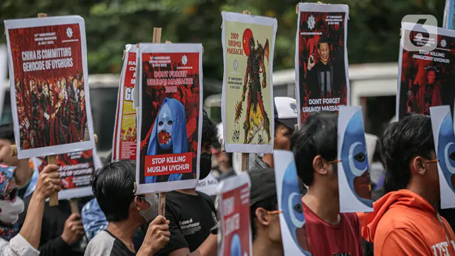 Aksi Solidaritas untuk Muslim Uighur