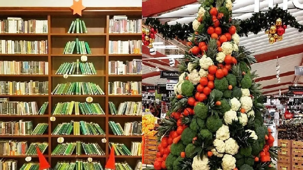 pohon natal unik